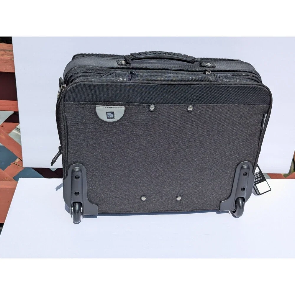 OGIO Tech Executive Wheeled Briefcase Laptop Travel Bag-Black Carry-On 18x14x7